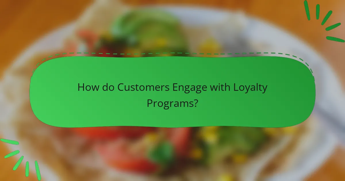 How do Customers Engage with Loyalty Programs?